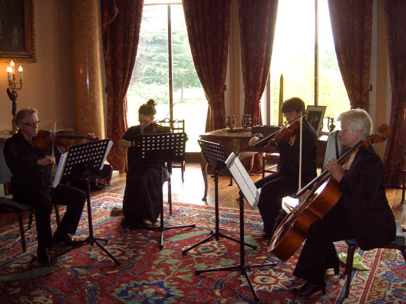 The Alard Quartet, Shugborough, June 2012