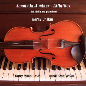 Sonata for violin and piano by Kerry Milan